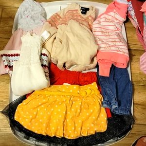 Baby girls clothes, 12Mos - 18Mos.